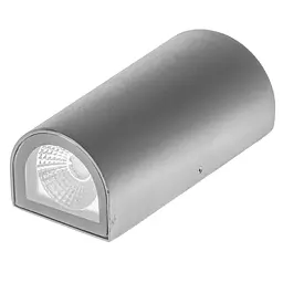 Підсвітка Brille LED фасадна IP65 AL-223/2х3W NW COB GY - мініатюра 4