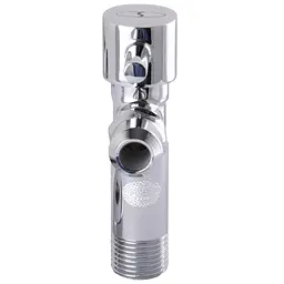 Кран напівобертовий кутовий з цангою Solomon 1/2″х 3/8″ Lazer 7076 000002250 - мініатюра 4