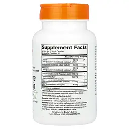 Для суглобів та зв'язок Doctor's Best Glucosamine Chondroitin, MSM + UCII 90 веган капсул - мініатюра 2