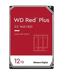 WD Жорсткий диск WD 12TB 3.5" 7200 512MB SATA Red Plus NAS