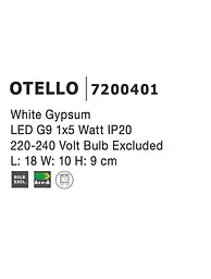 Світильник Nova Luce Otello 7200401 - мініатюра 3