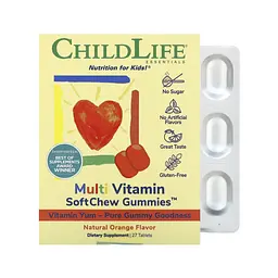 Дитячі мультивітаміни Multi Vitamin SoftChew Gummies - 27 tabs