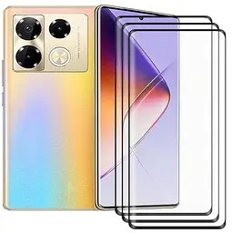 Захисне скло DK для Infinix Note 40 Pro/Note 40 Pro+ 3D Full Glue 018453 black 3 шт. - мініатюра 3