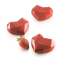 Форма для выпекания Silikomart Amore Origami 74x84x h35 мм + каттер (AMORINI ORIGAMI 110) - миниатюра 2