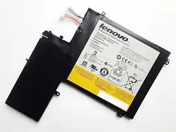 Акумулятор для ноутбука Lenovo IdeaPad U310 L11M3P01, 4160 mAh (46Wh), 3cell, 11.1V, Li-ion, чорний - мініатюра 2