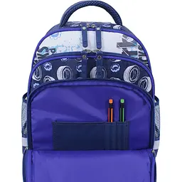 Рюкзак шкільний Bagland Mouse 225 синій 551 (0051370) - мініатюра 5
