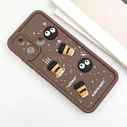 Чохол Epik TPU Toys Case для Xiaomi Redmi 12C/Poco C55 Brown/Always Happy - мініатюра 3