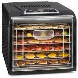 Дегідратор-сушарка для овочів фруктів Klarstein Fruit jerky plus 6 (10031935)
