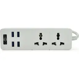 Мережевий фільтр живлення Voltronic TВ-Т07, 2роз, 4*USB White (ТВ-Т07-White)