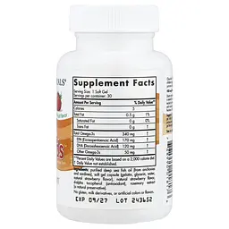 Осмега 3 для дітей, Daily Omega Kids™, натуральні фрукти, 30 капсул, Nordic Naturals. - мініатюра 2