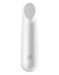 Мінівібратор Satisfyer Ultra Power Bullet 3 (White): Ультра-потужний, з точним кінчиком для стимуляції - мініатюра 3