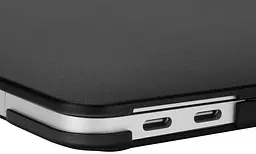 Пластикова накладка (верх та низ) HardShell Crystal Case для Apple MacBook Air 13` A1932/A2179/A2337 2018-2020 Black [61078] - мініатюра 7