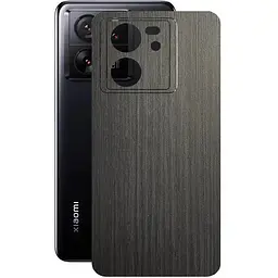 Защитная пленка StatusSKIN для Xiaomi 13T Корпус Винил Дерево серебристо-черное