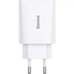Зарядний пристрій Baseus Speed Mini Quick Charger White (CCFS-SN02) - мініатюра 4