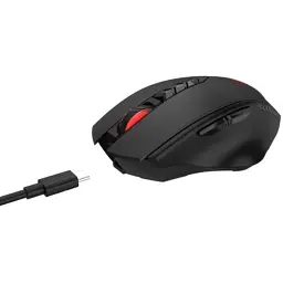Мишка A4Tech Bloody R80 Plus Wireless/USB Black Skull (4711421003018) - мініатюра 4