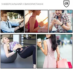 Силіконовий ремінець для фітнес браслетів Xiaomi Mi Band 3/4, Silicone, pale pink, зі зручною застібкою, на фітнес трекер та смарт годинник, ArmorStandart (ARM55111) - мініатюра 3