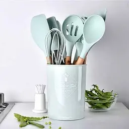 Набір кухонного приладдя XPRO Kitchen Set 12 предметів бірюзовий (42902-_338) - мініатюра 3
