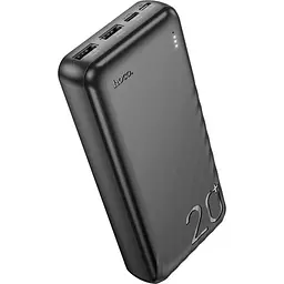 Зовнішній акумулятор Hoco J123A Element 20000mAh 22.5W Black (612067) [158581]