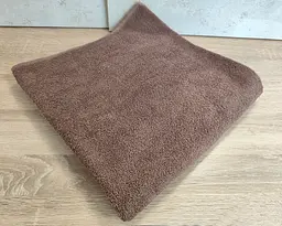 Рушник турецький махровий однотонний Zeron 70х140 Brown щільність 500 г/м2