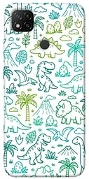 TPU чохол Demsky Dino pattern для Xiaomi Redmi 9C