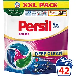 Диски для прання Persil Color 4in1 Discs Deep Clean 42 шт.