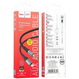 Кабель конвертер для iPhone - Hoco UPA26 Fresh digital audio conversion cable - 3.5 - Lightning - мініатюра 4