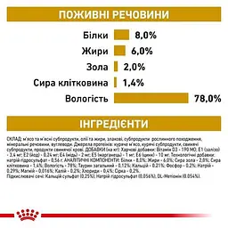 Вологий корм для дорослих собак Royal Canin Urinary S/O при захворюваннях нижніх сечовивідних шляхів 410 г - мініатюра 5