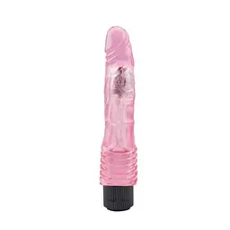 Вібратор - Hi-Rubber 8.8" Dildo Pink - мініатюра 2