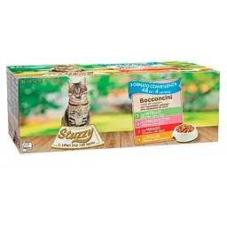 Консерва в соусі для котів Stuzzy Cat Multipack мультипак, вологий корм 4.08кг