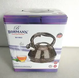 Чайник із свистком Bohmann BH 9853 G 3 л - мініатюра 2