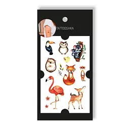 Тату Tattooshka Коала і 7 звіряток EC-301 (5805800010861) shop (5805800010861) - мініатюра 1