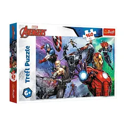 Пазл Trefl The Avengers Завжди готові герої 160 елементів (5900511154245)