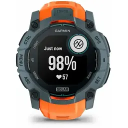 Смарт-годинник Garmin Instinct 3 50 mm Solar Twilight with Solstice Band (010-02935-01)