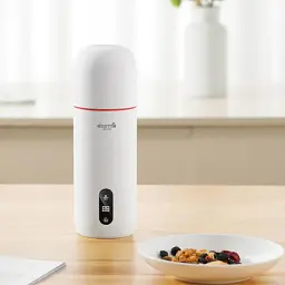 Електричний термос Xiaomi Deerma Electric Hot Water Cup 350 ml (DEM-DR035) White [50535] - мініатюра 2