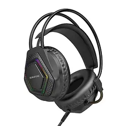 Навушники ігрові BOROFONE BO105 Thunder gaming headphones чорний