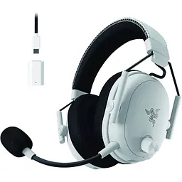 Ігрові навушники Razer Blackshark V3 Pro Wireless White (RZ04-05400200-R3M1) [145536] - мініатюра 2