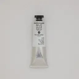 Олійна фарба Rive gauche 40 мл, Цинковий білий (Zinc White)