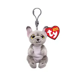 Дитяча іграшка м’яконабивна TY Beanie Bellies 43111 Сірий пес WILFRED 12 см, 43111