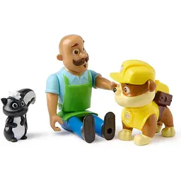 Набір колекційних фігурок Paw Patrol Цуценя-рятівник Кремез, містер Портер та скунс (SM97242/6072996) - мініатюра 3