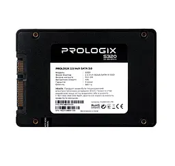 SSD диск 480GB Prologix S-360 2.5 SATAIII TLC - мініатюра 2