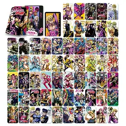 Ломо Карти Неймовірні пригоди ДжоДжо JoJo's Bizarre Adventure 30 карт LC JJBA 01 - мініатюра 2