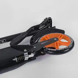 Самокат Best Scooter 84х14х33 см Чорно-помаранчевий 000231535 - мініатюра 3