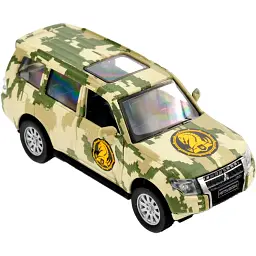 Машинка TechnoDrive серії Шеврони Героїв MITSUBISHI PAJERO 4WD TURBO "47 ОМБр" - мініатюра 7