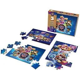 Пазл Spin Master Цуценячий патруль у кіно 2 дерев'яний 3 в 1 (SM98297/6067929) - мініатюра 5