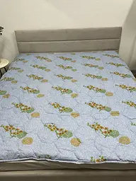 Ковдра Ecotton двоспальна 172х205 см антиалергенна стьобана блакитна 50-0012 Blue - мініатюра 2