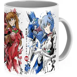 Кухоль GeekLand Evangelion Євангеліон Unit EV 02.05 330 мл білий - мініатюра 2