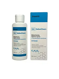 Шампунь ihealth для волосся SeboClean Intense проти лупи із саліциловою кислотою 150мл