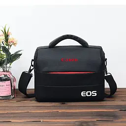 Сумка для фотоапарата Canon EOS 26x20x14 см Чорно-червоний (IBF030BR12) - мініатюра 5