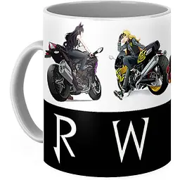 Кухоль GeekLand RWBY Червоний, Білий, Чорний, Жовтий RWBY.02.05 330 мл білий - мініатюра 3