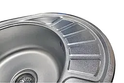 Кухонна мийка Romzha Taleyta Nova Textura RO43515, Сірий - мініатюра 6